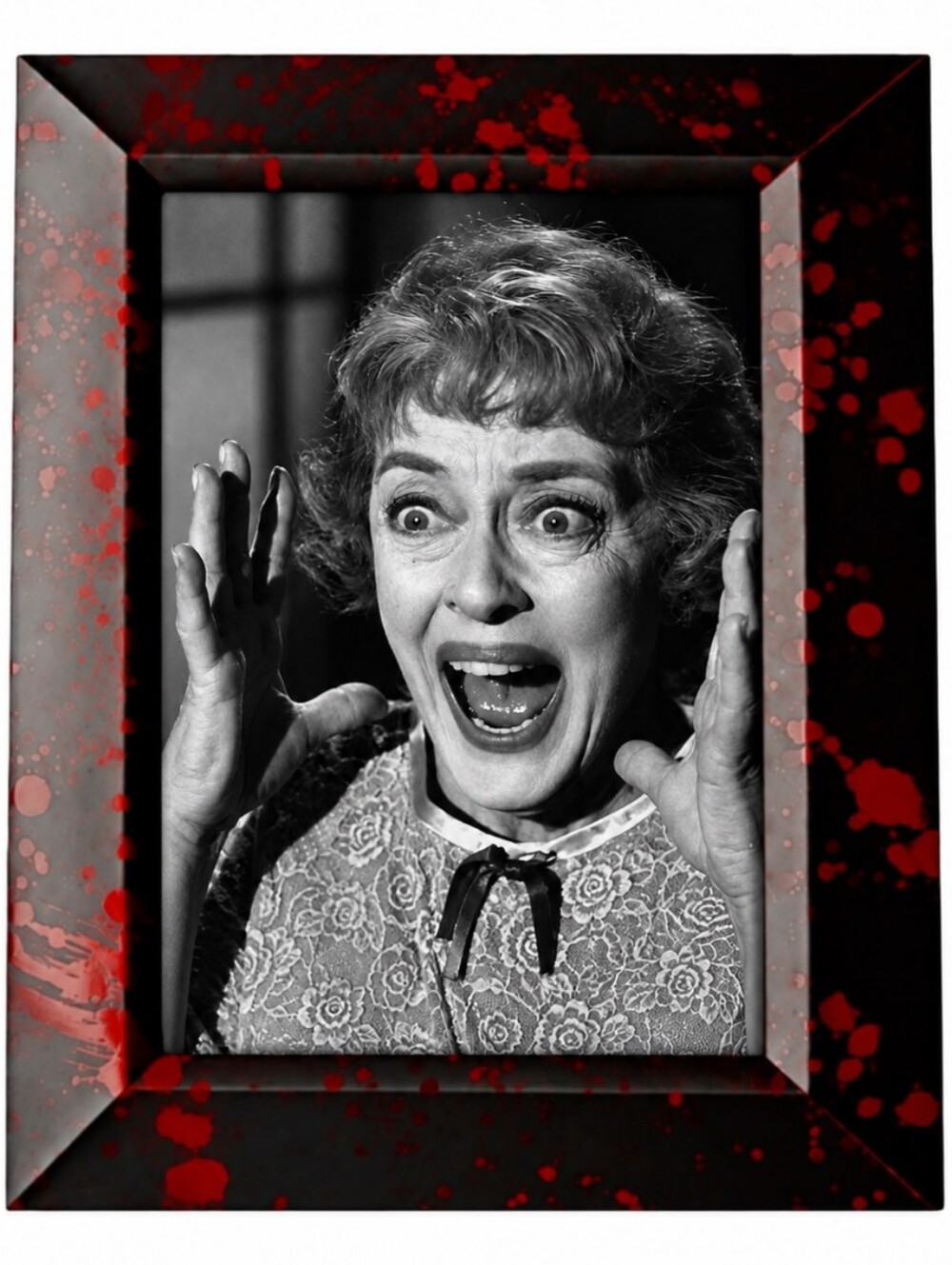 Hush… Hush, Sweet Charlotte Movie Flim Poster Retro Vintage Cult classic Horror